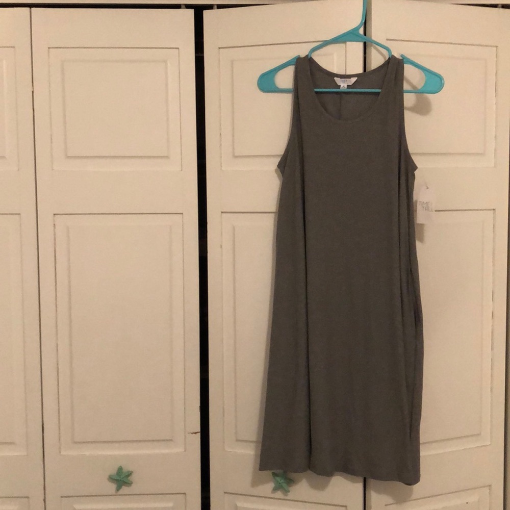 Grey T Shirt Dress
